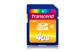 Transcend TS4GSDHC10 Speicherkarte 4 GB SDHC NAND Klasse 10