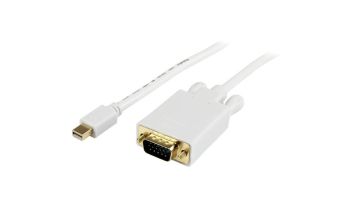 StarTech.com 91cm Mini DisplayPort auf VGA Kabel - mDP auf VGA Adapter - St/St - Weiß