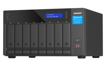 QNAP TVS-h874X NAS Tower Ethernet/LAN Schwarz
