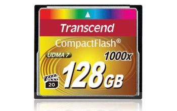 Transcend 1000x CompactFlash 128GB Kompaktflash MLC
