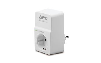 APC SurgeArrest Weiß 1 AC-Ausgänge 230 V