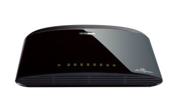 D-Link DES-1008D Unmanaged Fast Ethernet (10/100) Schwarz