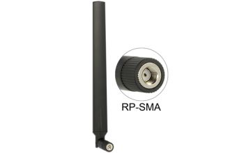 DeLOCK 88913 Netzwerk-Antenne Omnidirektionale Antenne RP-SMA 7 dBi
