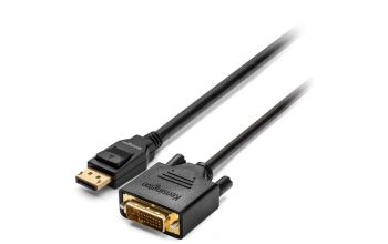 Kensington DisplayPort 1.1 (M) auf DVI-D (M), passiv unidirektional, 1,80 m