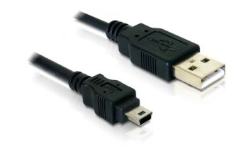 DeLOCK 82252 USB Kabel 1,5 m USB 2.0 USB A Mini-USB B Schwarz