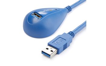 StarTech.com 1,5m USB 3.0 SuperSpeed Verlängerungskabel - Stecker/Buchse - Blau