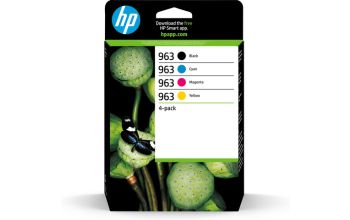 HP 963 4er-Pack OriginalDruckerpatronen Schwarz/Cyan/Magenta/Gelb
