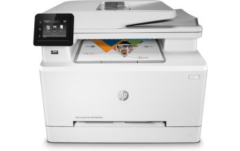 HP Color LaserJet Pro MFP M283fdw, Farbe, Drucker für Drucken, Kopieren, Scannen, Faxen, Drucken über den USB-Anschluss vorn; Scannen an E-Mail; Beidseitiger Druck; Automatische, geglättete Dokumentenzuführung (50 Blatt)
