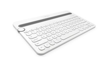 Logitech Bluetooth® Multi-Device Keyboard K480 Tastatur QWERTZ Deutsch Weiß