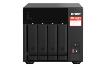 QNAP TS-473A NAS Tower Ethernet/LAN Schwarz V1500B