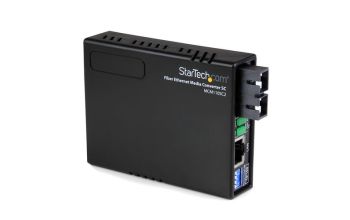 StarTech.com 10/100 Mbit/s Ethernet LWL / Glasfaser Multimode Medienkonverter SC 2km
