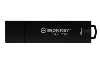 Kingston Technology IronKey 8GB D300S AES 256 XTS verschlüsselter USB-Stick