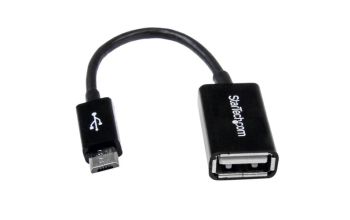StarTech.com Micro USB auf USB OTG Adapter Stecker / Buchse - Micro USB USB Kabel