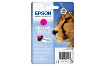 Epson Singlepack Magenta T0713 DURABrite Ultra Ink