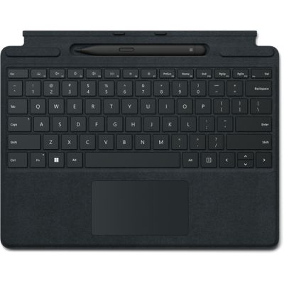 Microsoft Surface Pro Signature Keyboard w/ Slim Pen 2 Schwarz Microsoft Cover port QWERTY Dänisch, Finnisch, Nordisch, Norwegisch, Schwedisch