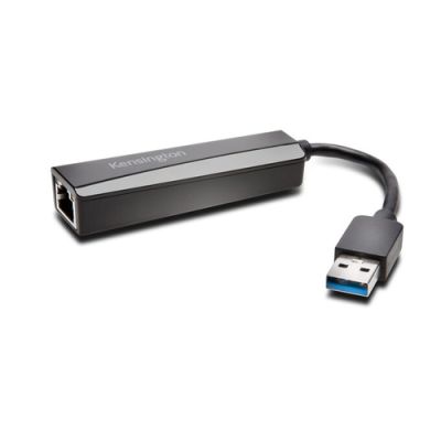 Kensington UA0000E USB-A-Ethernet-Adapter – schwarz