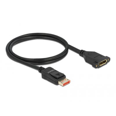 DeLOCK 87095 DisplayPort-Kabel 1 m Schwarz