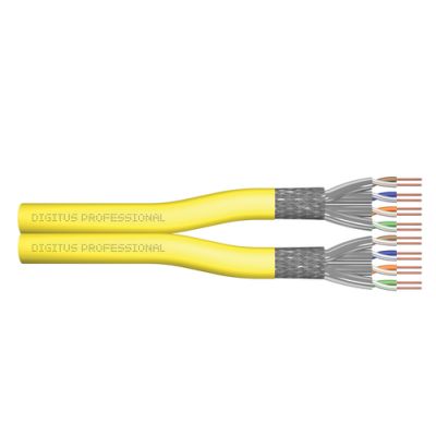 Digitus Cat.7A S/FTP, Verlegekabel, 500 m, duplex, Dca-s1a d1 a1
