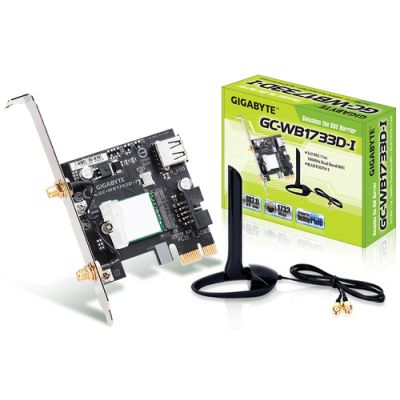 Gigabyte GC-WB1733D-I Netzwerkkarte Eingebaut WLAN / Bluetooth 1733 Mbit/s