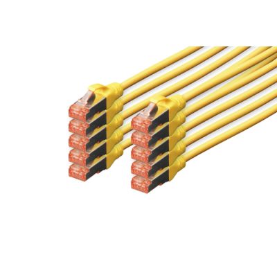 Digitus CAT 6 S/FTP Patchkabel, 10 Stück