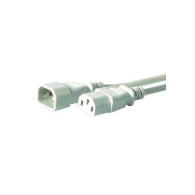 M-Cab 1.8M Power Cord C13-C14 - grey