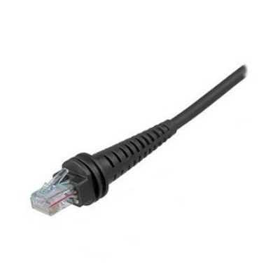 Honeywell RS232 AUX BLK RJ45 3.8M COILED Serien-Kabel Schwarz 3,8 m RS-232