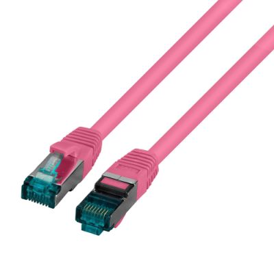 EFB Elektronik MK6001.0,15MA Netzwerkkabel Magenta 0,15 m Cat6a S/FTP (S-STP)