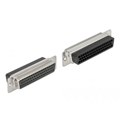 DeLOCK 66723 Drahtverbinder D-Sub HD 50 pin Schwarz, Silber