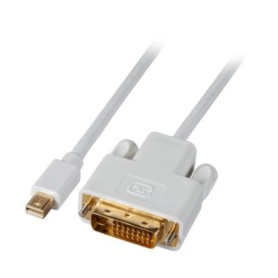 EFB Elektronik K5563.1 Videokabel-Adapter 1 m Mini DisplayPort DVI-D Weiß