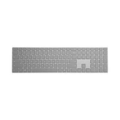 Microsoft Surface Keyboard Tastatur RF Wireless + Bluetooth Französisch Grau