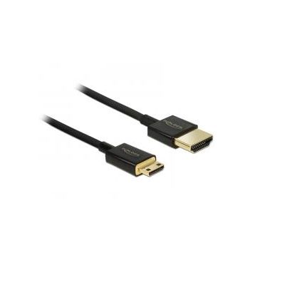 DeLOCK HDMI-A/HDMI Mini-C, 4.5 m HDMI-Kabel 4,5 m HDMI Typ A (Standard) HDMI Type C (Mini) Schwarz