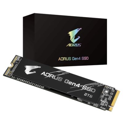 Gigabyte GP-AG42TB Internes Solid State Drive M.2 2 TB PCI Express 4.0 3D TLC NAND NVMe