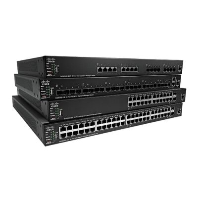 Cisco 550X Managed L2/L3 10G Ethernet (100/1000/10000) 1U Schwarz