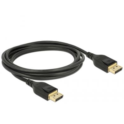 DeLOCK 85660 DisplayPort-Kabel 2 m Schwarz
