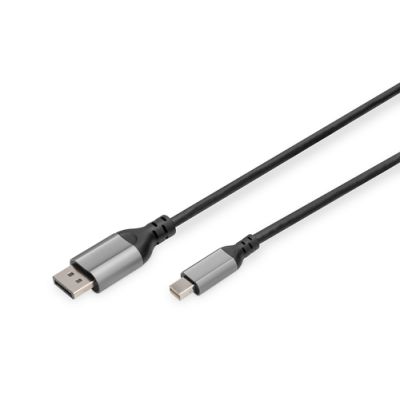 Digitus 8K DisplayPort Adapterkabel, mini-DP auf DP