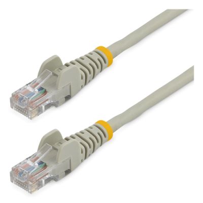 StarTech.com 2m Cat5e RJ45 UTP Netzwerkkabel Snagless - Cat 5e Patchkabel - Grau