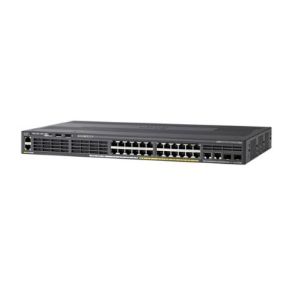 Cisco Catalyst WS-C2960X-24PD-L Netzwerk-Switch Managed L2 Gigabit Ethernet (10/100/1000) Power over Ethernet (PoE) Schwarz