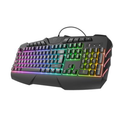 Trust GXT 881 ODYSS Tastatur USB QWERTZ Ungarisch Schwarz