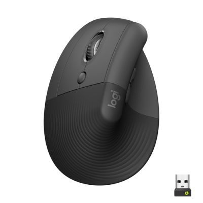 Logitech Lift Maus Linkshändig RF Wireless + Bluetooth Optisch 4000 DPI