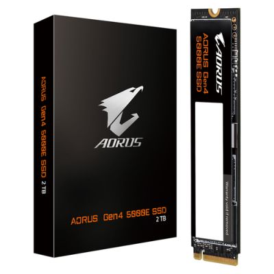 Gigabyte AG450E2TB-G Internes Solid State Drive M.2 2 TB PCI Express 4.0 3D TLC NAND NVMe