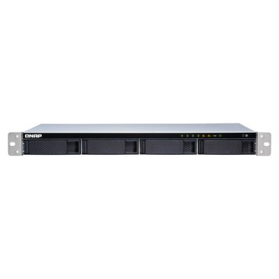 QNAP TS-431XeU NAS Rack (1U) Ethernet/LAN Schwarz, Edelstahl Alpine AL-314