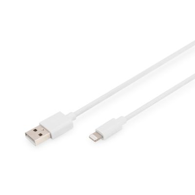 Digitus Lightning auf USB A Daten-/Ladekabel, MFI zertifiziert