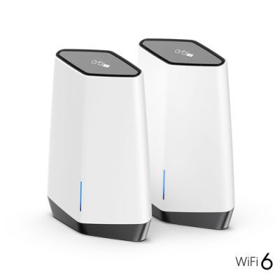 NETGEAR Orbi Pro WiFi 6 Tri-band Mesh System (SXK80) Tri-Band (2,4 GHz / 5 GHz / 5 GHz) Wi-Fi 6 (802.11ax) Grau, Weiß 9 Intern