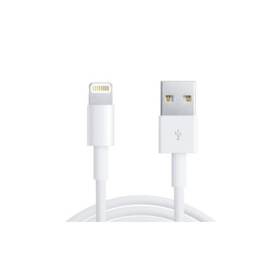 M-Cab USB 2.0 Sync- u. Ladekabel, MFI Lightning, 2m, weiß