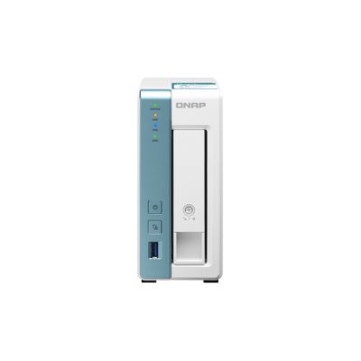 QNAP TS-131K NAS & Speicherserver Tower Ethernet/LAN Türkis, Weiß Alpine AL-214