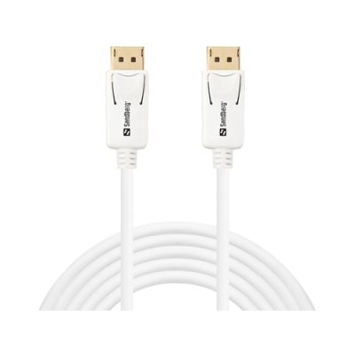 Sandberg DisplayPort 1.2 4K M-M 2m Weiß