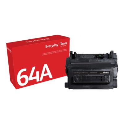 Everyday ™ Schwarz Toner von Xerox, kompatibel mit HP 64A (CC364A), Standardkapazität