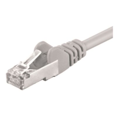 M-Cab CAT5e Netzwerkkabel SF-UTP, 20m, grau