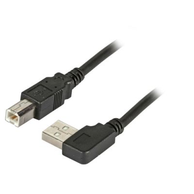 EFB Elektronik K5245SW.1,8V2 USB Kabel 1,8 m USB 2.0 USB A USB B Schwarz