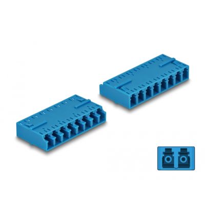 DeLOCK 87930 LWL-Steckverbinder LC/LC 1 Stück(e) Blau